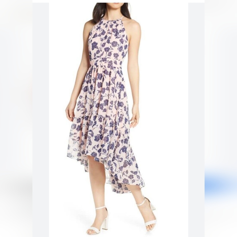 Eliza J high low floral dress